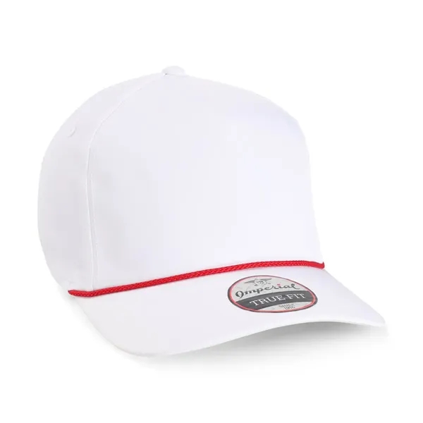 Imperial 5054 5-Panel Wrightson performance rope cap with leatherette patch or... from ASI 74601 Calico