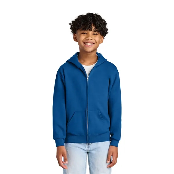 JERZEES - Youth NuBlend Full-Zip Hooded Sweatshirt.... from ASI 84863 SanMar