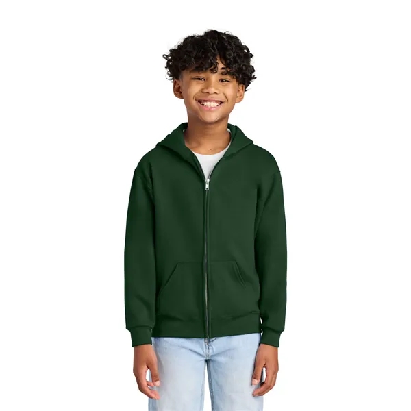 JERZEES - Youth NuBlend Full-Zip Hooded Sweatshirt.... from ASI 84863 SanMar