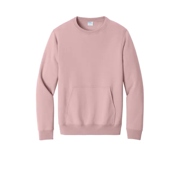 Port & Company Core Fleece Crewneck Pocket Sweatshirt... from ASI 84863 SanMar