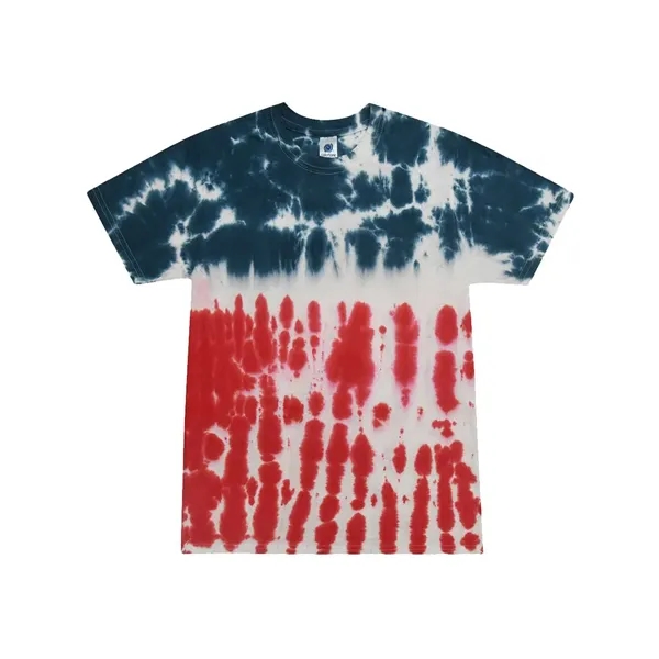 Colortone Youth Multi-color Tie-Dyed T-Shirt... from ASI 84358 S&S Activewear