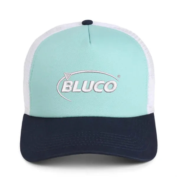 Imperial 1287 5-Panel North Country Trucker Hat with leatherette patch or... from ASI 74601 Calico