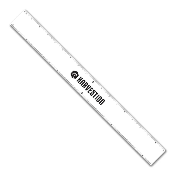 12 inch .020 flexible PVC ruler with center finding scales. Printed... from ASI 53430 Executive Line / Executive Line®
