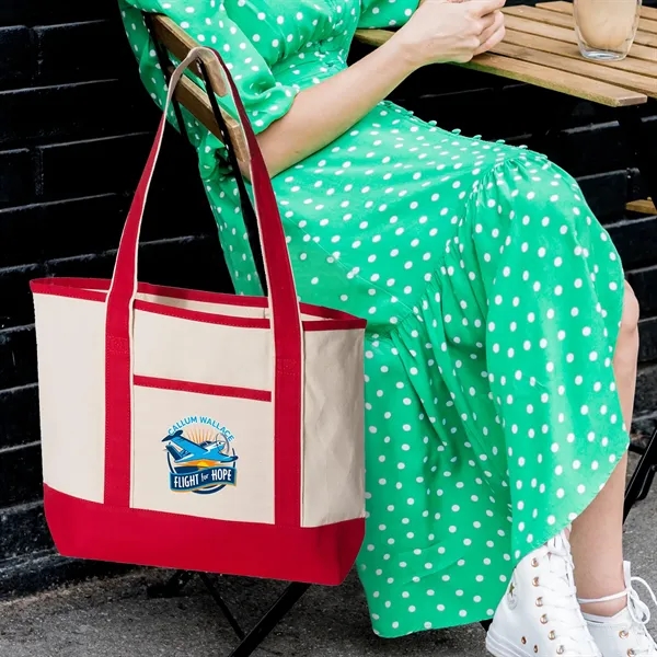 Q-Tees 20L Small Deluxe Tote... from ASI 30208 A P Specialties / AP Specialties