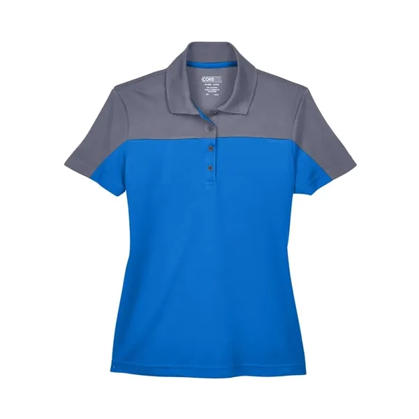 CORE365 Women's Balance Colorblock Performance Pique Polo... from ASI 84358 S&S Activewear