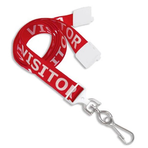 Economical dye-sub lanyards make it easy to identify visitors and staff.... from ASI 79898 Promovision / PROMOVISION