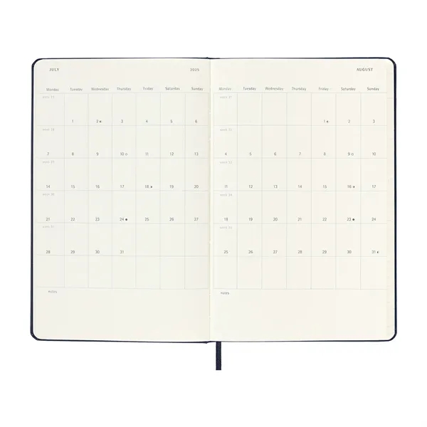 12-month daily 2026 planner with hard cover, debossed year, rounded corners,... from ASI 56070 Gemline / Gemline®