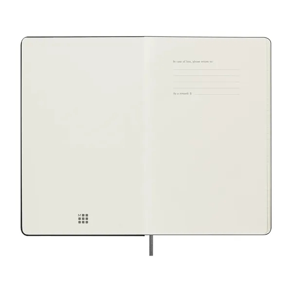 12-month daily 2026 planner with hard cover, elastic closure and ribbon... from ASI 56070 Gemline / Gemline®