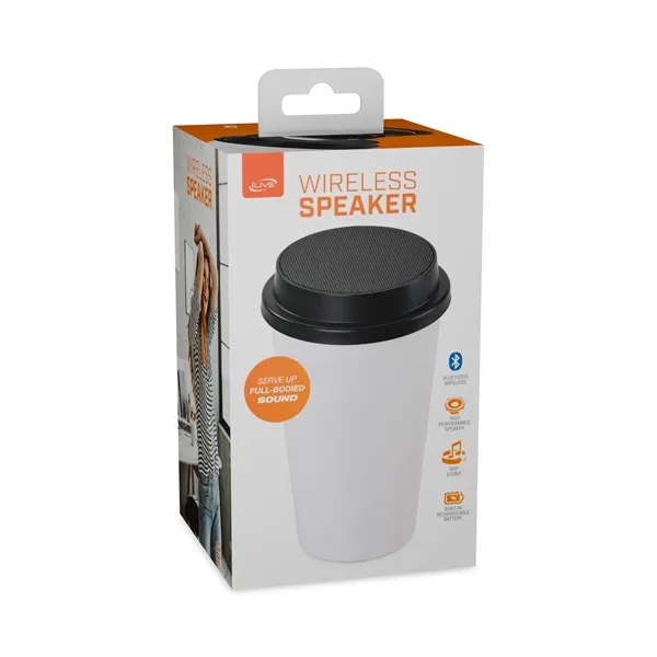 Wireless Bluetooth speaker, designed to look like a coffee cup.... from ASI 56070 Gemline / Gemline®