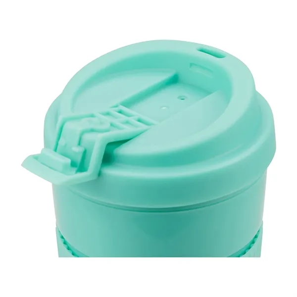 19 oz. travel coffee cup with double wall construction, flip-tab lid... from ASI 56070 Gemline / Gemline®