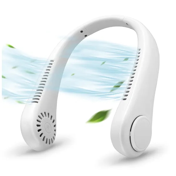 Portable neck fan with bladeless and rechargeable design.... from ASI 56070 Gemline / Gemline®