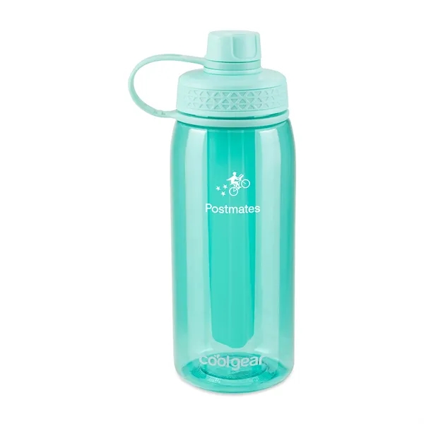 32 oz. bottle with built-in freezer stick and texture silicone band.... from ASI 56070 Gemline / Gemline®
