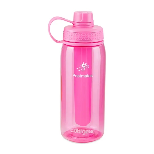 32 oz. bottle with built-in freezer stick and texture silicone band.... from ASI 56070 Gemline / Gemline®