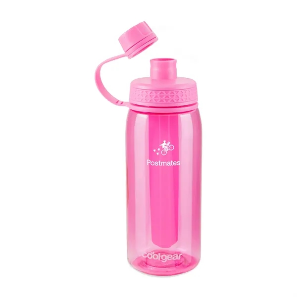 32 oz. bottle with built-in freezer stick and texture silicone band.... from ASI 56070 Gemline / Gemline®