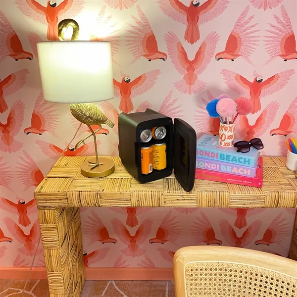 4-liter mini cooler/fridge with reversible door, adjustable shelf and LED lighting.... from ASI 56070 Gemline / Gemline®