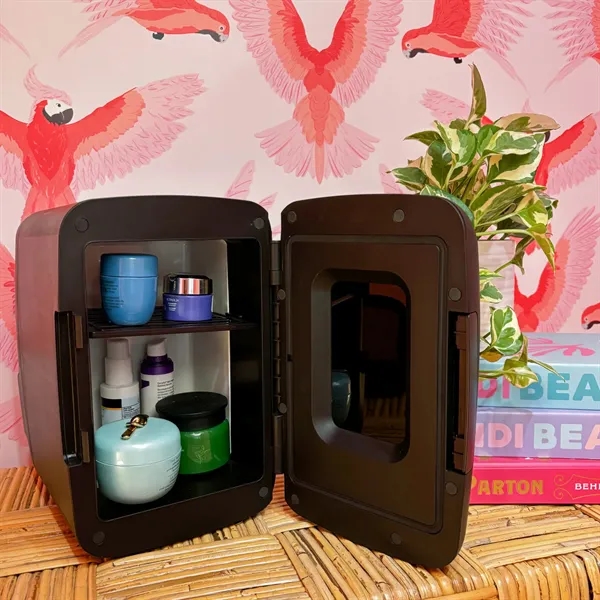 4-liter mini cooler/fridge with reversible door, adjustable shelf and LED lighting.... from ASI 56070 Gemline / Gemline®