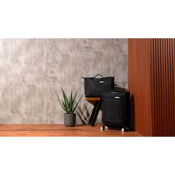 Softside carry-on luggage with carry handles and shock-absorbing wheels.... from ASI 56070 Gemline / Gemline®