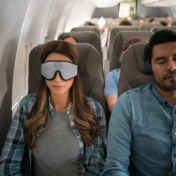 Sleep mask with light blocking design and built-in Bluetooth speakers.... from ASI 56070 Gemline / Gemline®