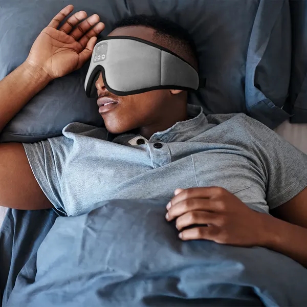 Sleep mask with light blocking design and built-in Bluetooth speakers.... from ASI 56070 Gemline / Gemline®