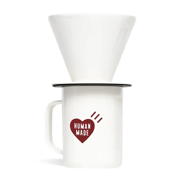 Pour over coffee gift set with 16 oz. triple insulated mug... from ASI 56070 Gemline / Gemline®