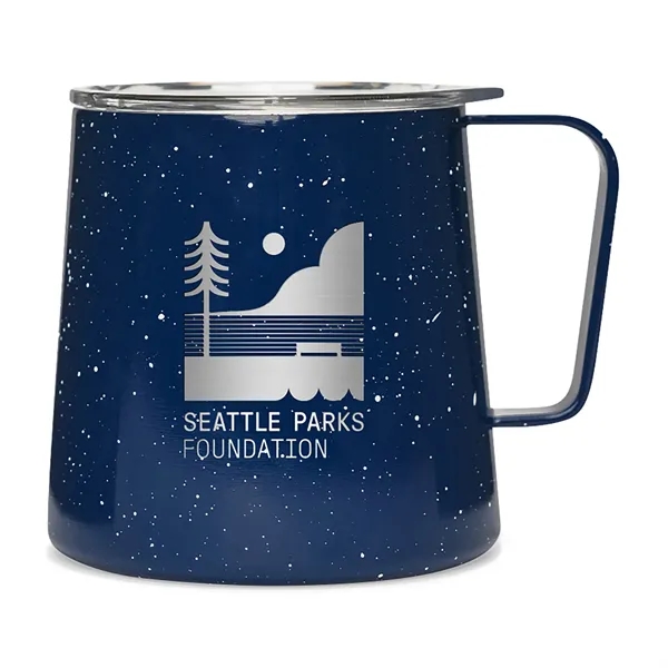 12 oz. double-wall insulated camp cup made of stainless steel with... from ASI 56070 Gemline / Gemline®