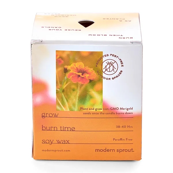 6 oz. soy candle that turns into a planter; seed packet... from ASI 56070 Gemline / Gemline®