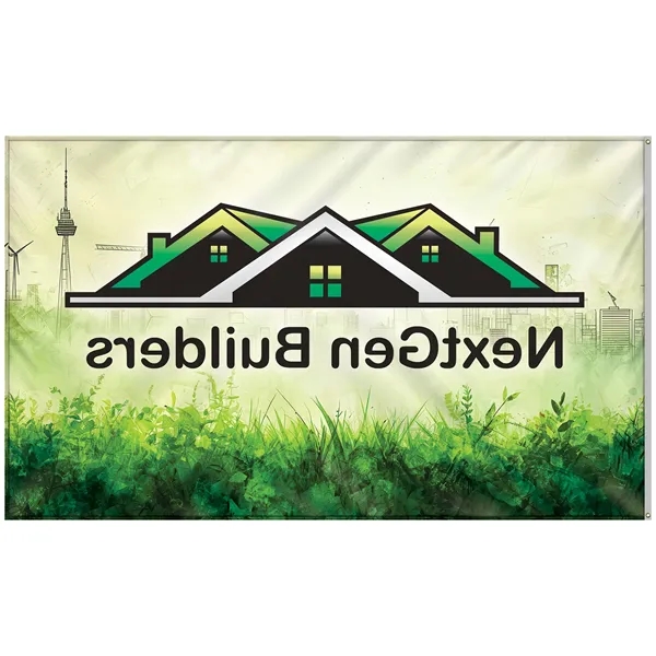 6' x 10' Digitally Printed Outdoor Spun Polyester Single Reverse Double... from ASI 80228 Quinn