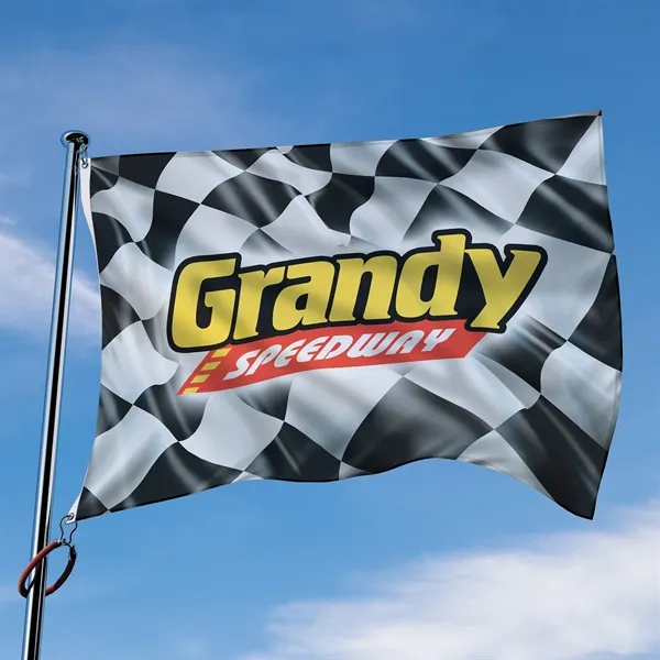 6' x 10' Digitally Printed Outdoor Spun Polyester Single Reverse Double... from ASI 80228 Quinn