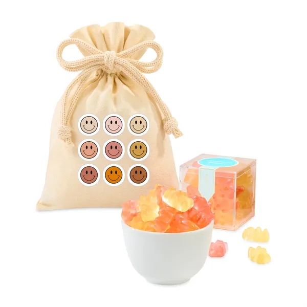 Gift bag filled with champagne gummy bears.... from ASI 56070 Gemline / Gemline®