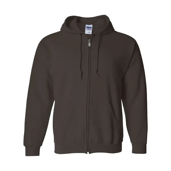 8.0 oz., 50% cotton / 50% polyester full-zip hooded sweatshirt. Blank... from ASI 84358 S&S Activewear