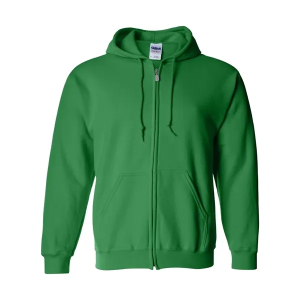 8.0 oz., 50% cotton / 50% polyester full-zip hooded sweatshirt. Blank... from ASI 84358 S&S Activewear