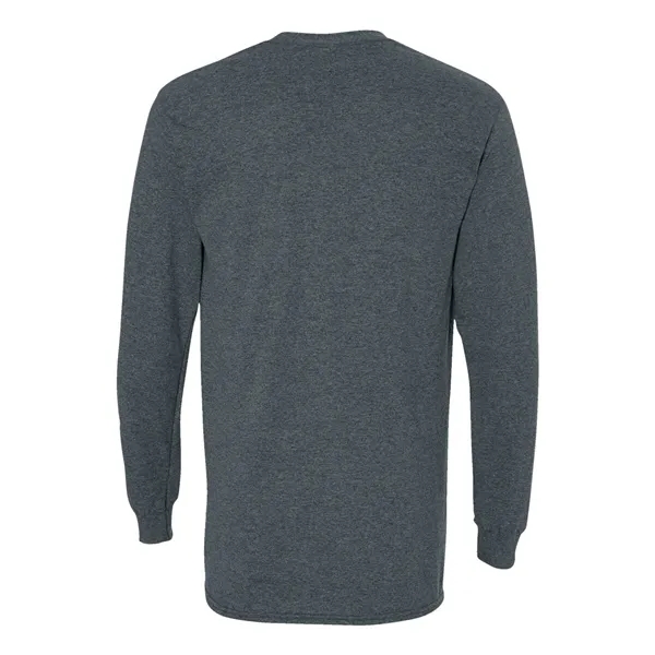 Heavy 100% cotton long sleeve 5.3 oz t-shirt. Blank product.... from ASI 84358 S&S Activewear