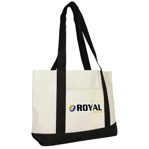 2 Color Polyester Tote Bag... from ASI 31517 Admart Products / Admart Line