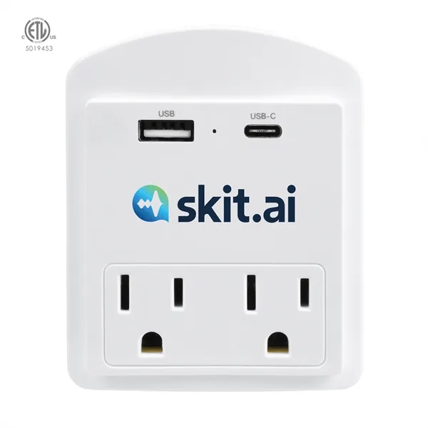 Wall Outlet Extender with USB & USB-C Ports... from ASI 46755 Cosmo Promos