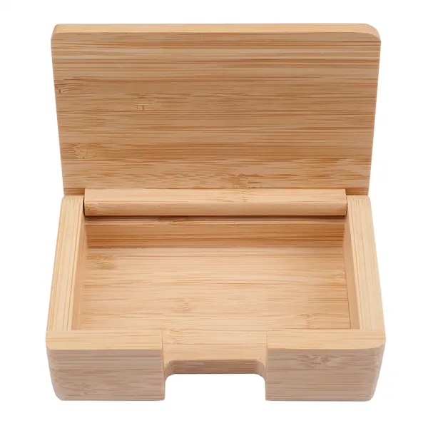 Bamboo Business Card Holder... from ASI 46755 Cosmo Promos