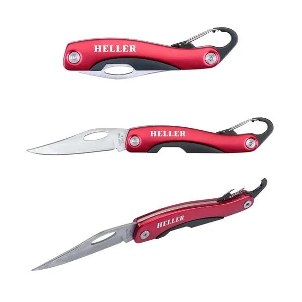 Carabiner pocket knife.... from ASI 46755 Cosmo Promos