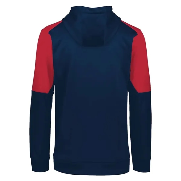 Holloway Youth Blue Chip Hooded Sweatshirt... from ASI 84358 S&S Activewear