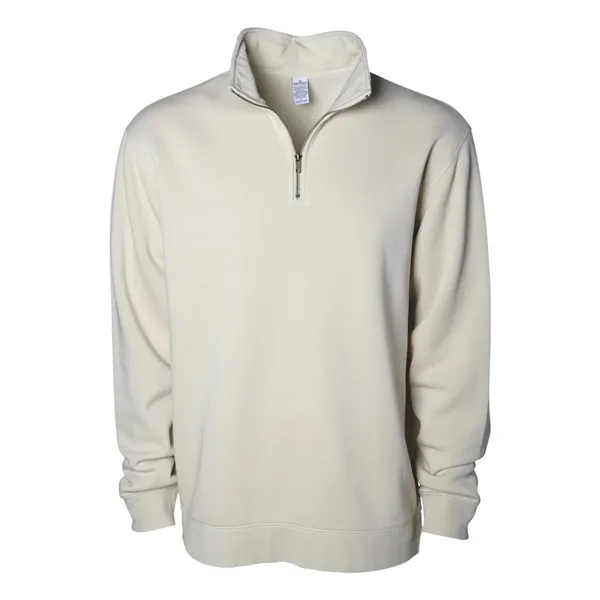 Independent Trading Co. Pigment-Dyed Quarter-Zip Pullover... from ASI 84358 S&S Activewear