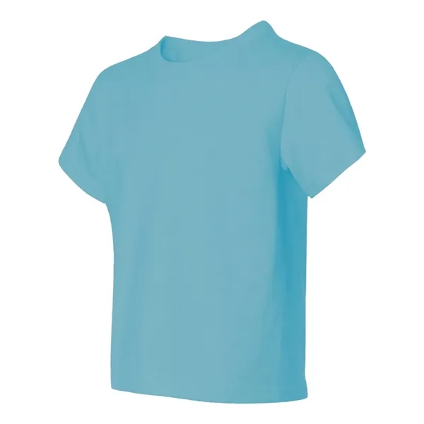 Youth 5.6 oz., 50% cotton / 50% polyester t-shirt. Blank product.... from ASI 84358 S&S Activewear