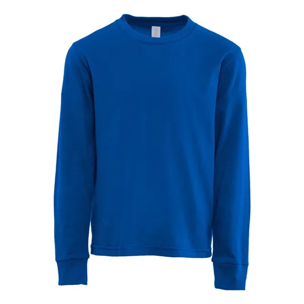 Next Level Youth Cotton Long Sleeve T-Shirt... from ASI 84358 S&S Activewear