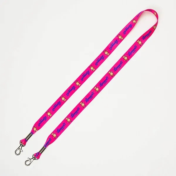 3/4" Dual Attachment Soft & Smooth Sublimation Lanyard... from ASI 62660 Innovation Line