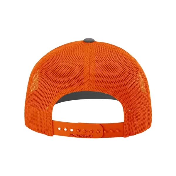 Trucker snapback cap made of polyester/cotton with a mesh back and... from ASI 84358 S&S Activewear