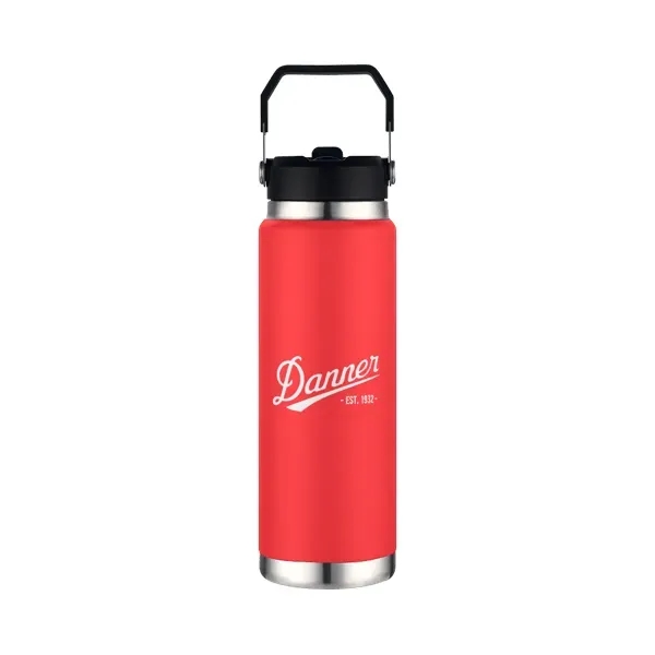 30 oz. stainless steel water bottle with copper lining, screw-on lid... from ASI 88060 Snugz/USA Inc