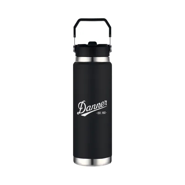 30 oz. stainless steel water bottle with copper lining, screw-on lid... from ASI 88060 Snugz/USA Inc