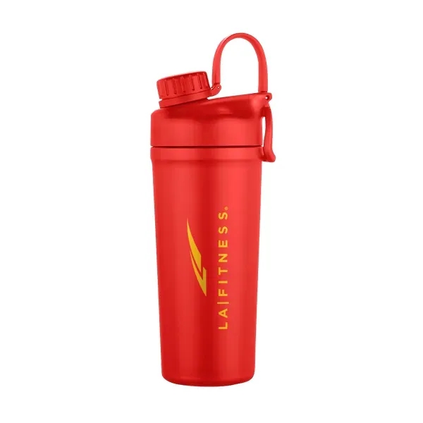 26 oz. double wall stainless steel shaker tumbler with screw-off lid.... from ASI 88060 Snugz/USA Inc