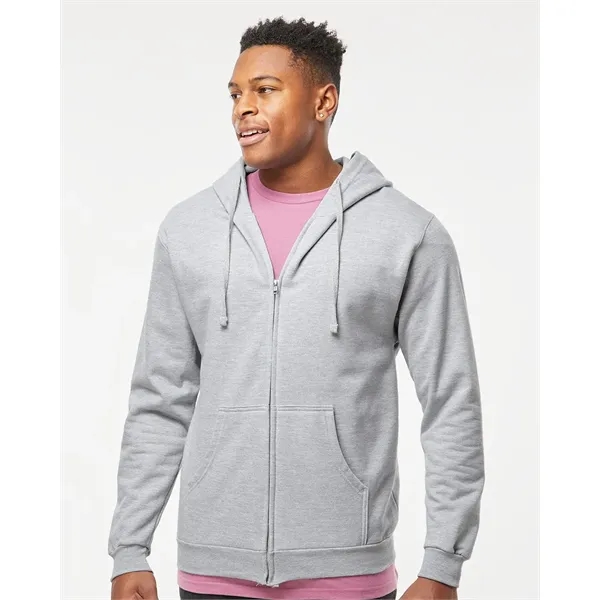 Tultex Unisex Full-Zip Hooded Sweatshirt... from ASI 84358 S&S Activewear