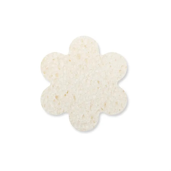 Flower shaped expanding sponge is a sustainable & eco-friendly alternative to... from ASI 54040 Fey Promo