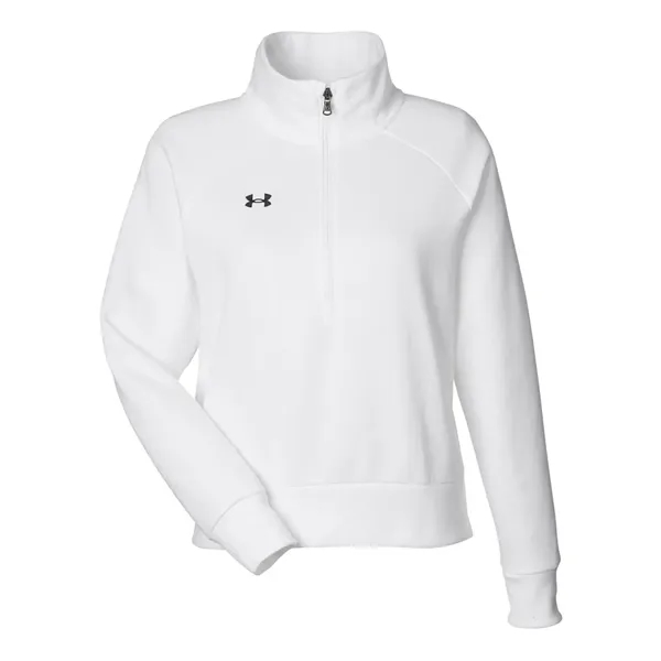 Under Armour Women's Rival Fleece Quarter-Zip... from ASI 84358 S&S Activewear