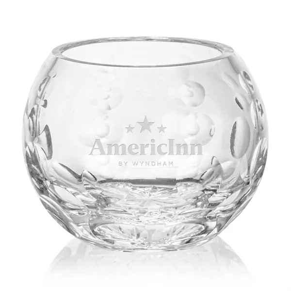Rounded crystal vase make for a truly impressive gift.
24% LEAD CRYSTAL... from ASI 84592 St Regis Group
