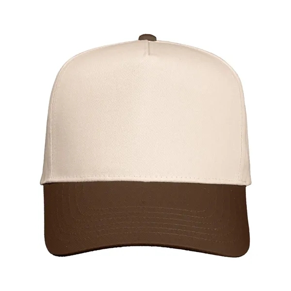 5-panel twill cap. Blank product.... from ASI 84358 S&S Activewear